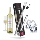 Glas-Polierstab inkl. Poliertuch & Weinkühlstab Set