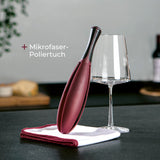 wine glass polisher including 3 polishing cloths